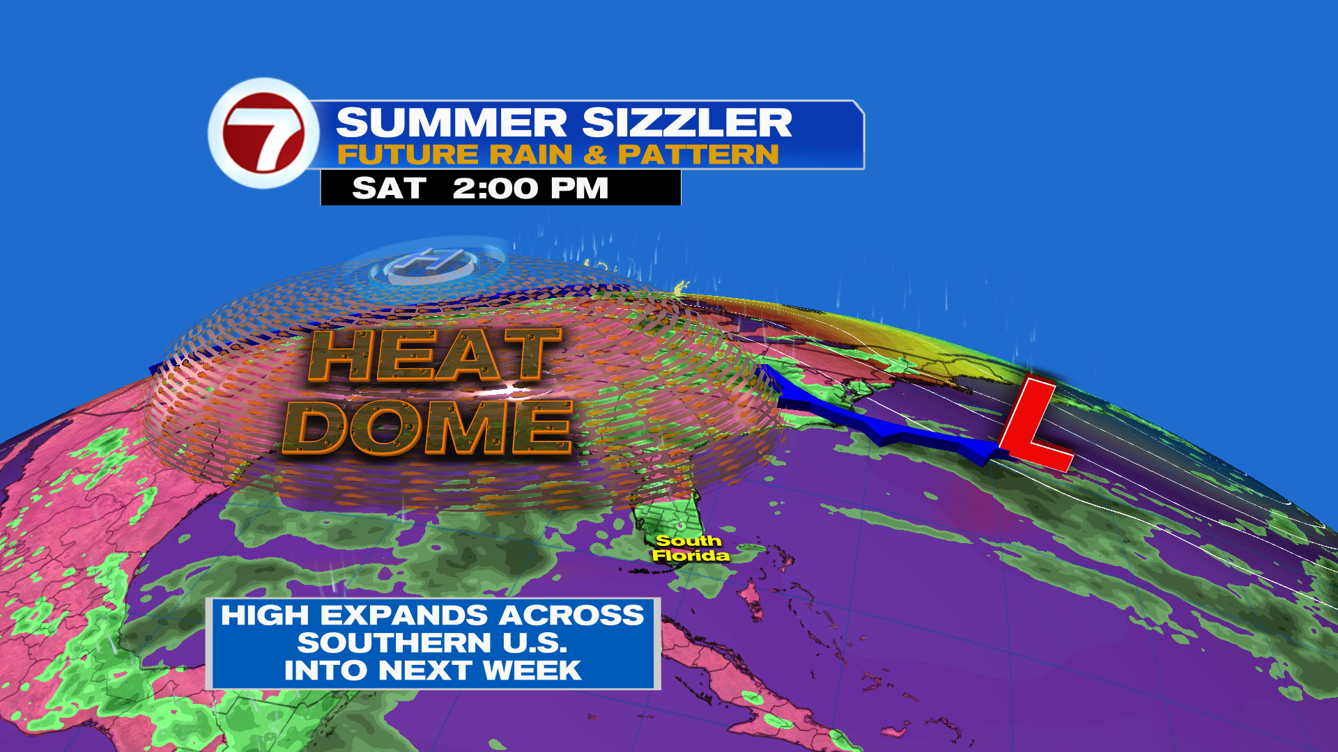 Hazy, Hot and Humid Weekend