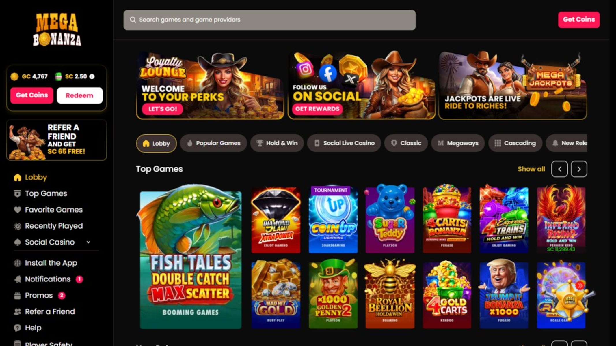List of online social casinos worth a closer look this week