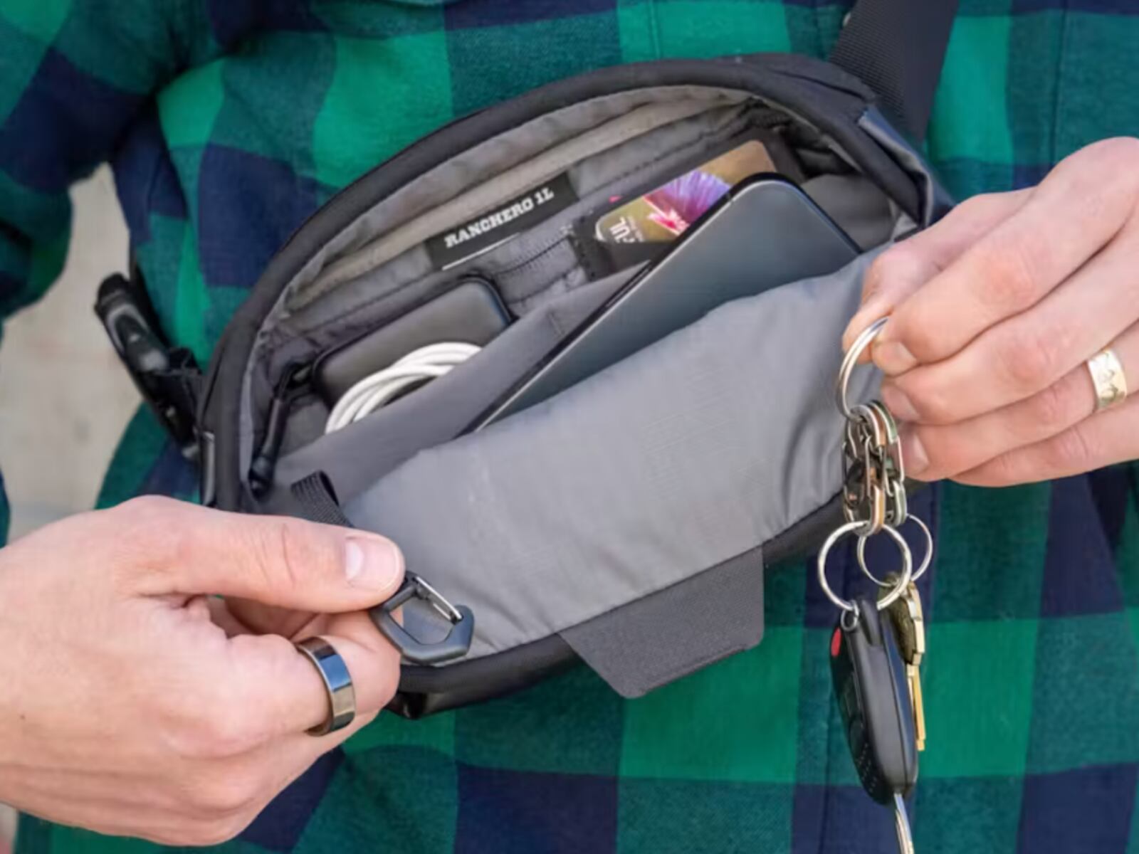 Yeti just solved the most annoying problem with crossbody bags using a simple magnetic trick