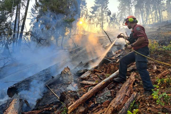All evacuation orders downgraded for Quilpituk Creek wildfire, residents return home
