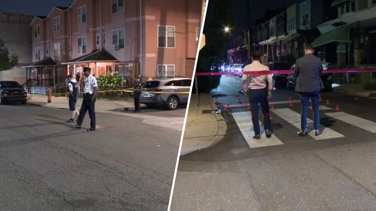 2 men shot 15 minutes apart in North Philly on Friday, police say