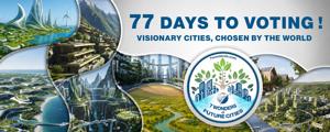 77 DAYS TO GO: 7 WONDERS OF FUTURE CITIES COUNTS DOWN TO START OF VOTING