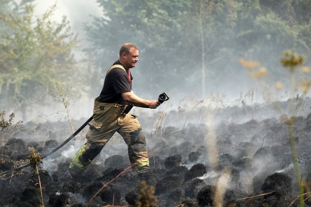 'I'm a firefighter and there's reason wildfires take weeks to get under control'
