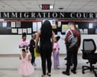 US immigration judges are deporting people in mass hearings – some without notice