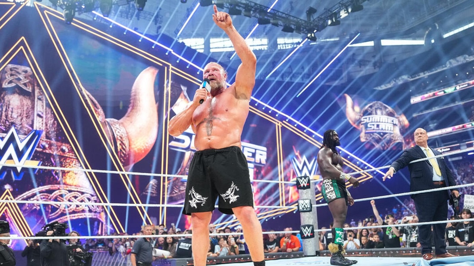 WWE HOFer JBL Calls Brock Lesnar 'The Greatest Of All Time'