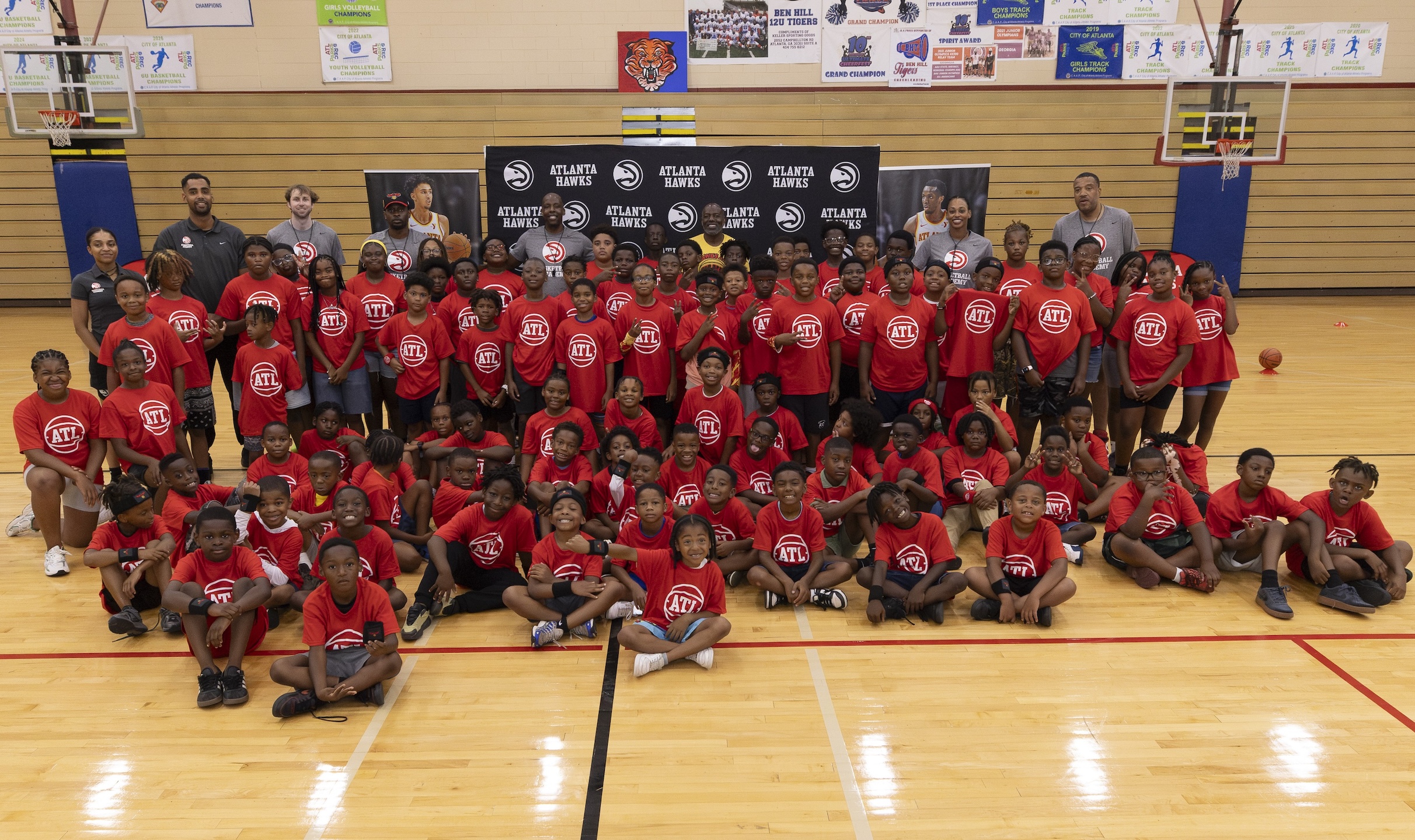 Hawks expand access to basketball through Community Court Tour