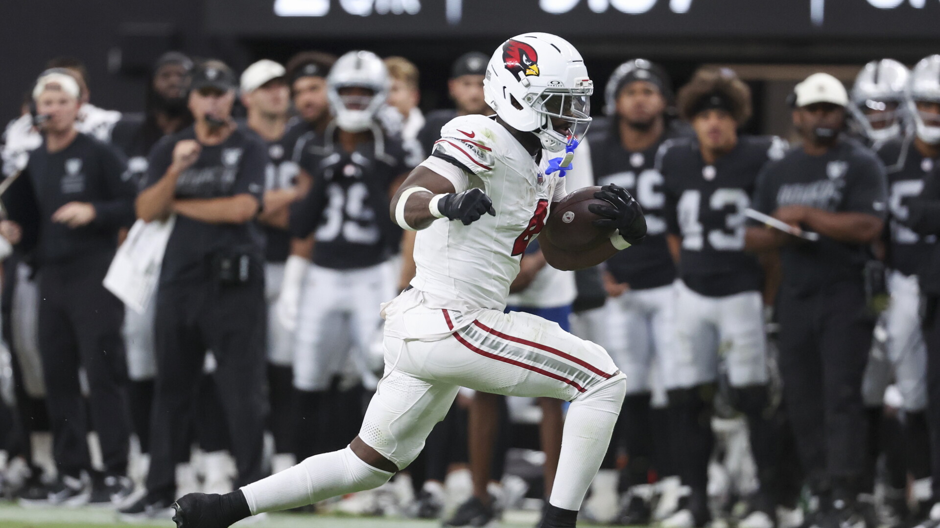 Jeremiyah Love out at least a week due to ankle injury