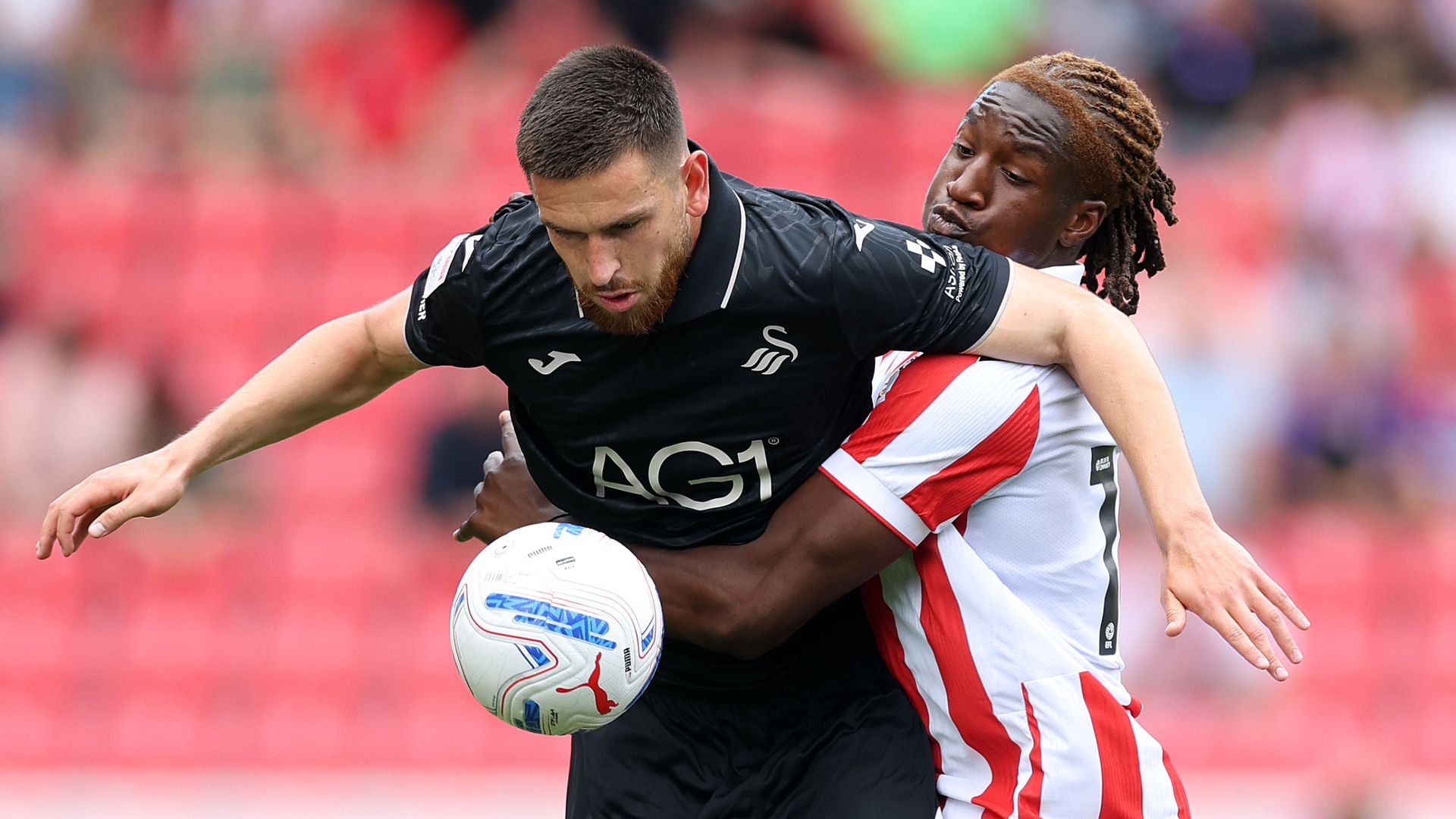 Swansea strike back to win at Stoke