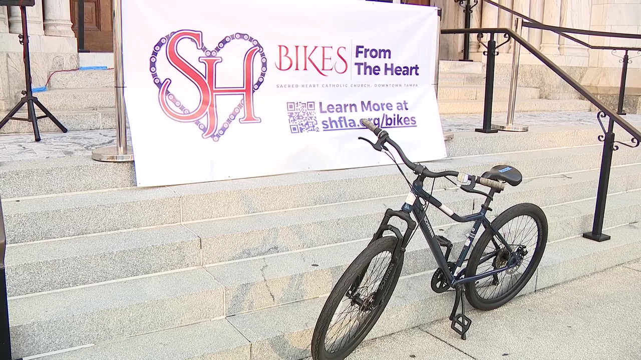 Bikes from the Heart: Sacred Heart ministry hits 3,000 bike milestone in Tampa