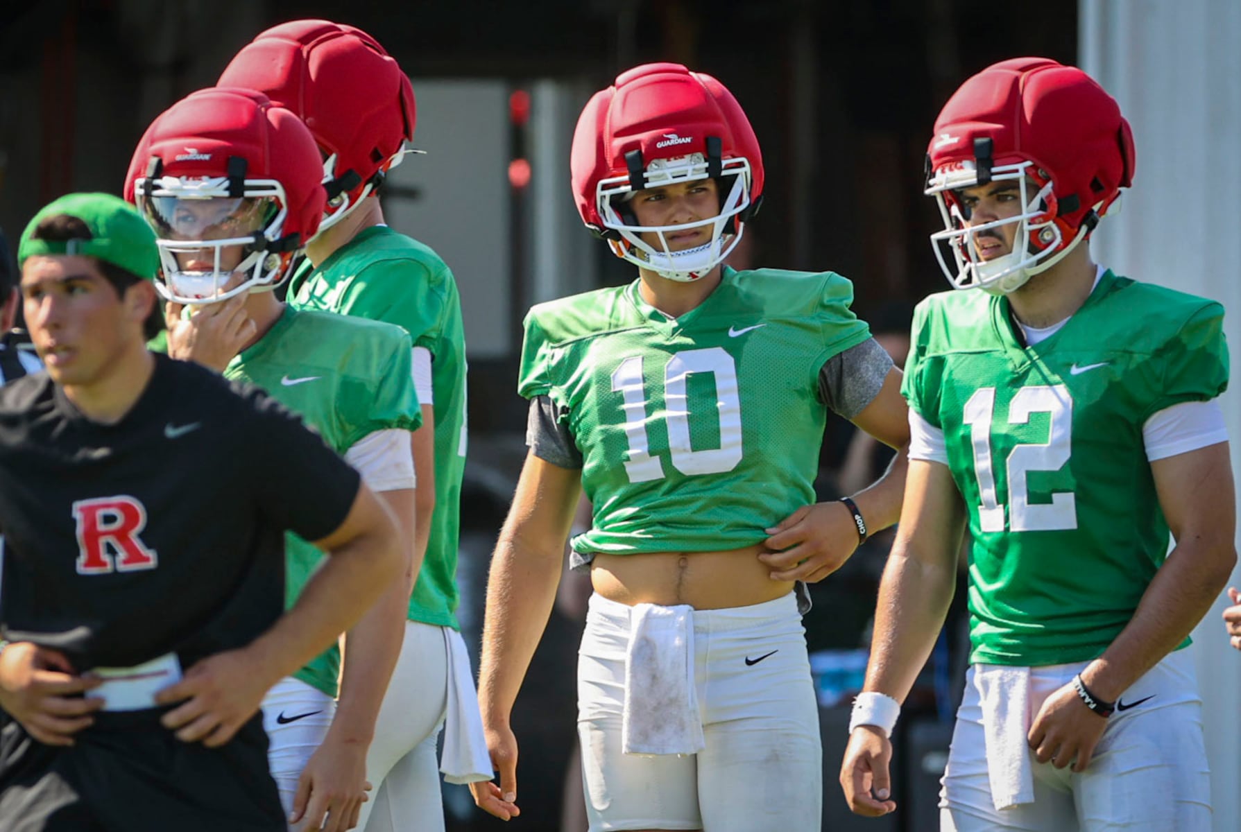 Where does Rutgers QB battle stand at midpoint of training camp? What Greg Schiano said after 1st scrimmage