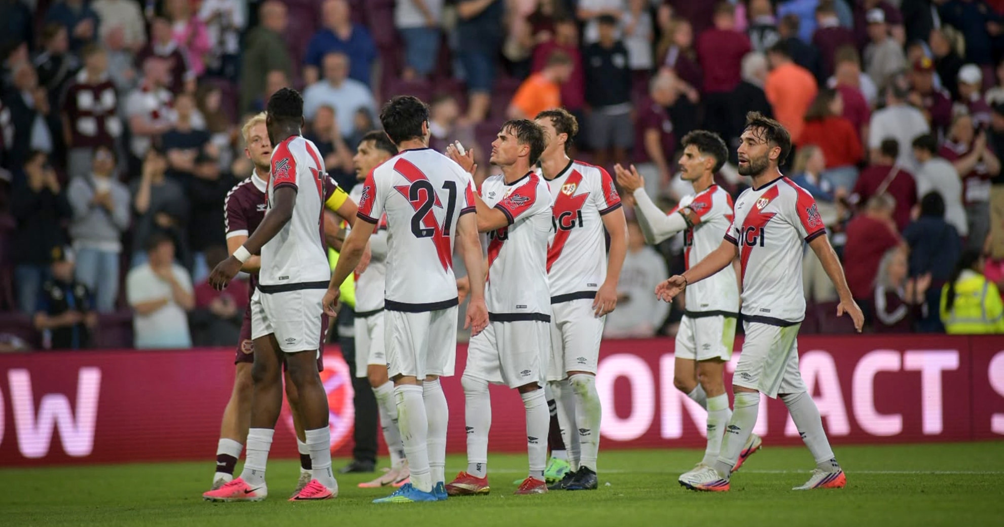 Rayo Vallecano takes early lead against Sevilla with goal from Alvaro Garcia