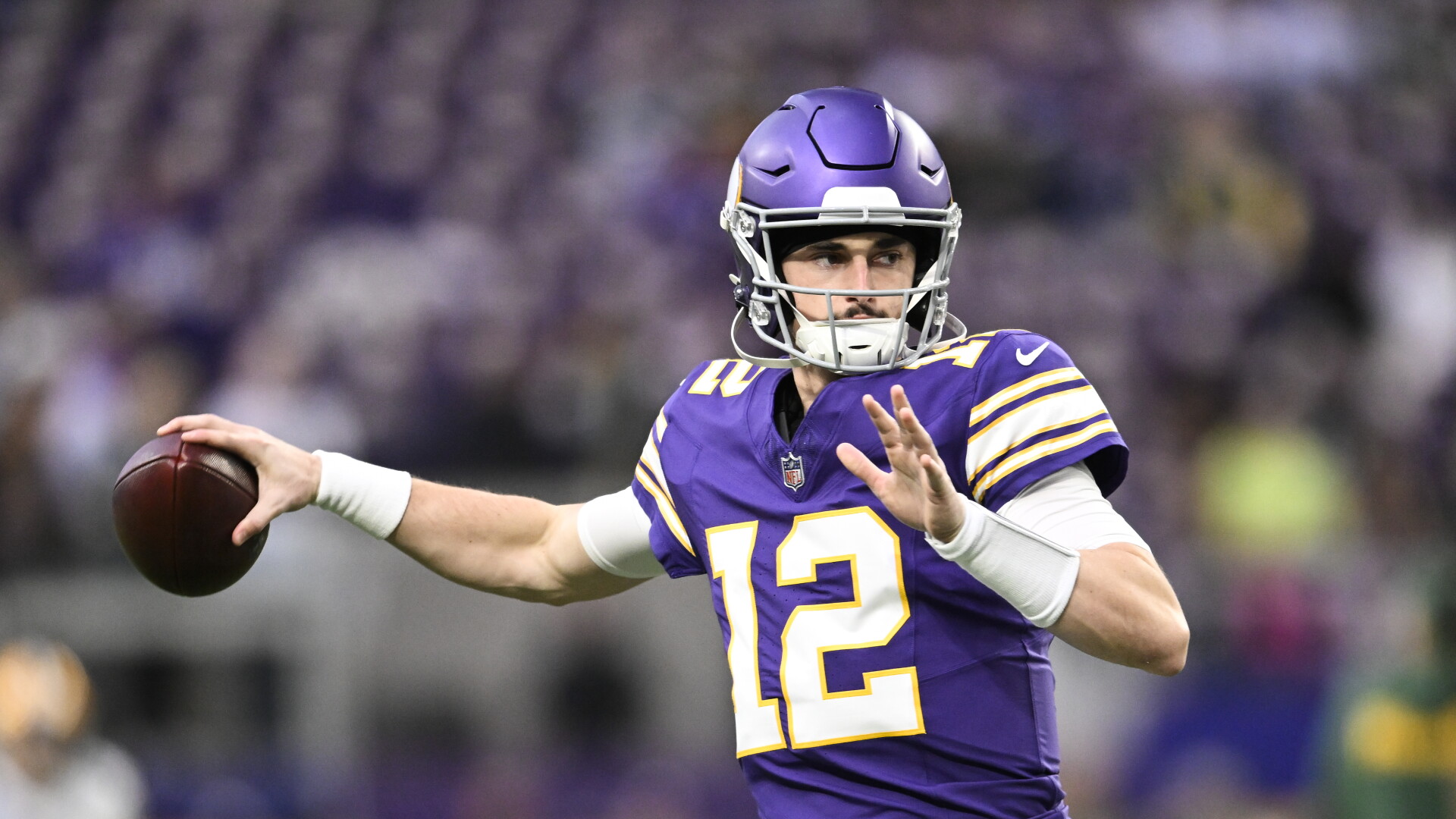 Vikings fourth-string QB Max Brosmer has a right thumb injury