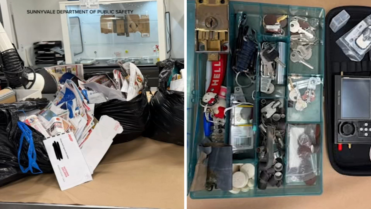 2 people arrested in connection to major mail theft bust spanning 6 Bay Area cities