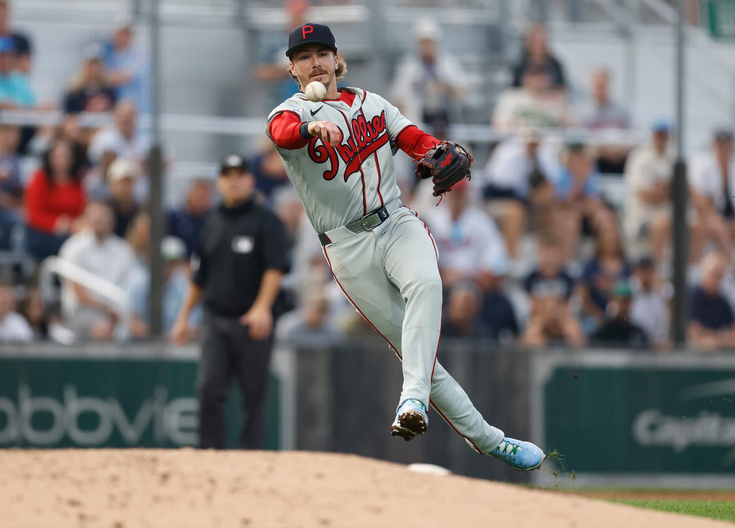 Bryson Stott adjusting to the new challenge of playing third base; Jhoan Duran makes first return to Minnesota
