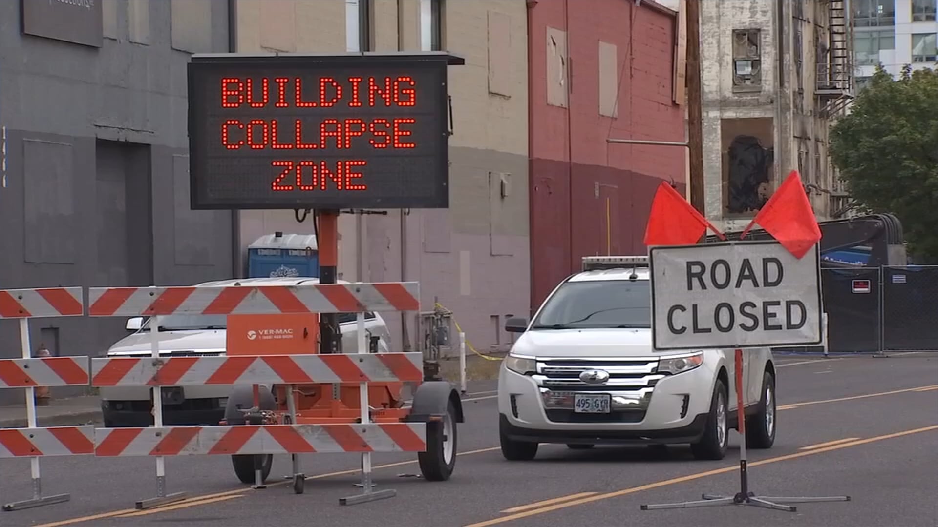 Texts, sirens expected before Centennial Mills demolition on Monday in NW Portland