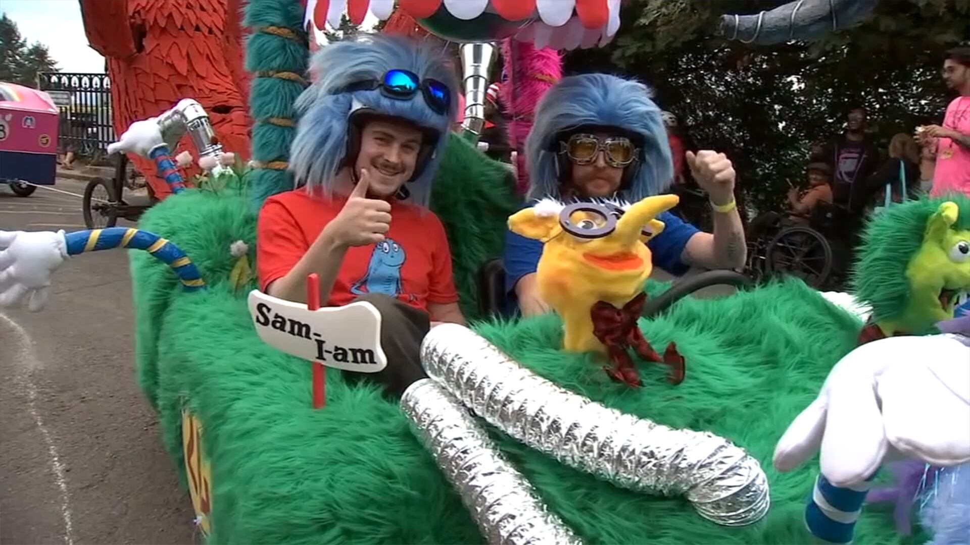 Thousands turn out for Portland’s Adult Soapbox Derby on Mt. Tabor