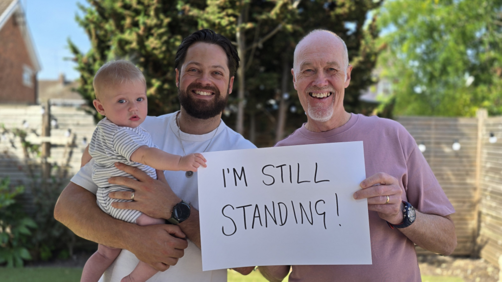 Man told he had months to live 'still standing' 14 years later