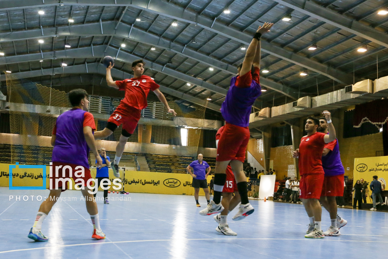 In photos: Iran national handball team’s training session