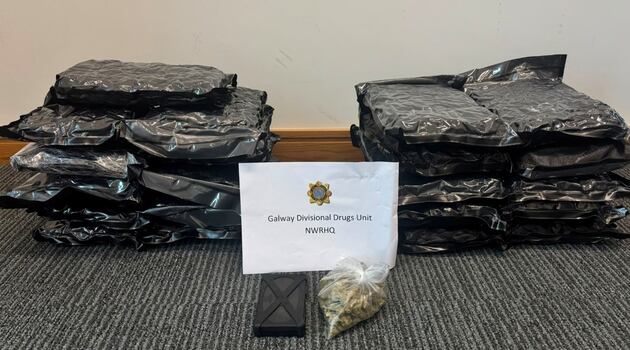 Two men arrested after €233,000 cannabis seizure in Galway