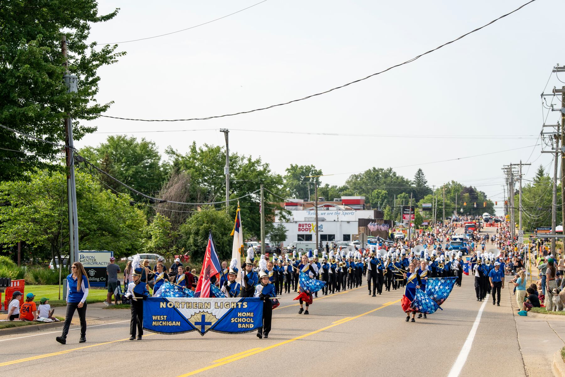 Homeschool students in Michigan find community through marching band