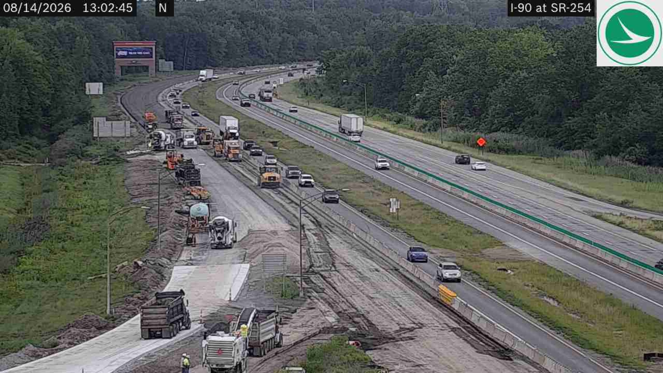 Another I-90 ramp in Lorain County is closing