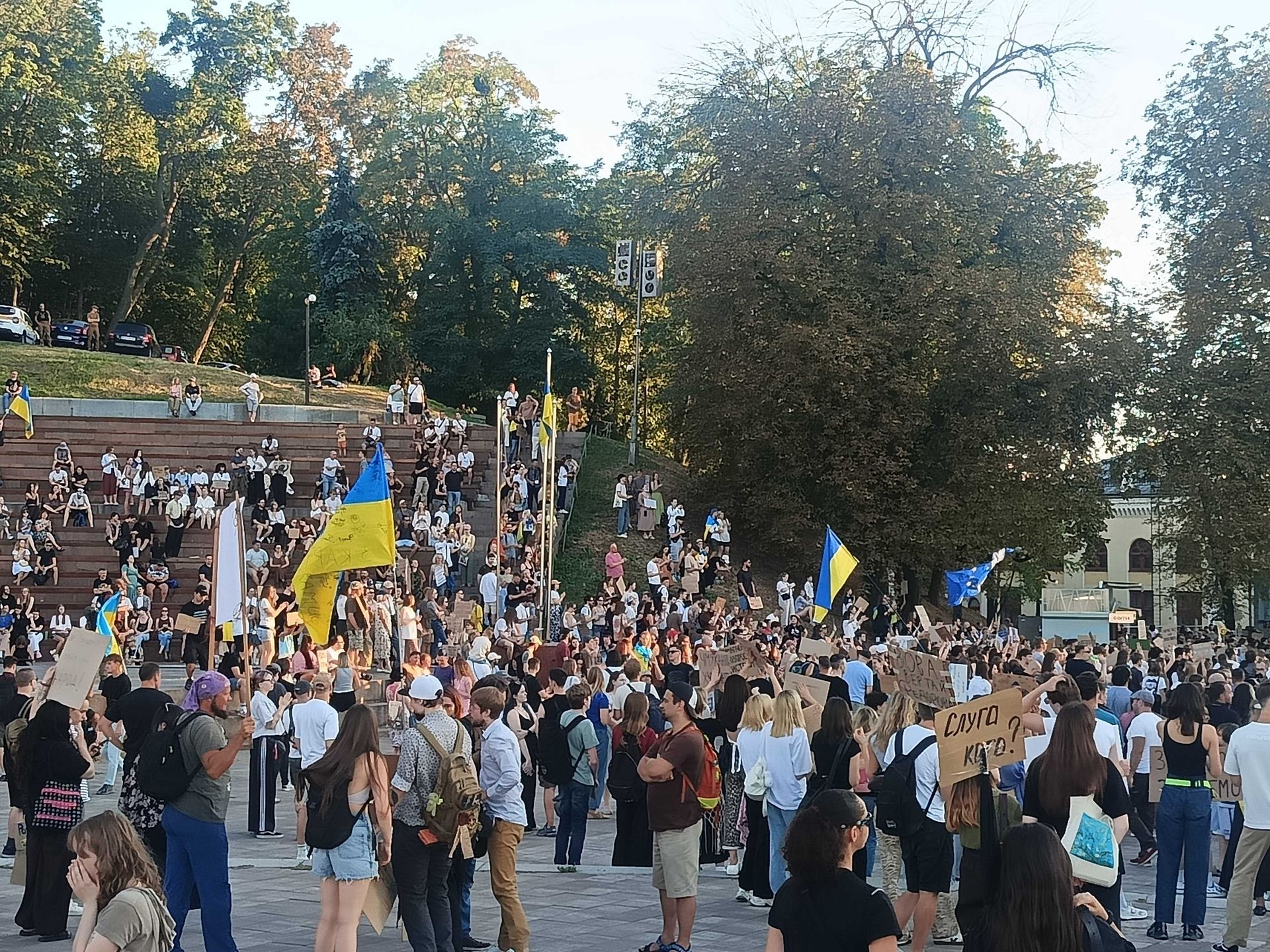 March for Fedorov reinstatement held in Kyiv as protests enter second month