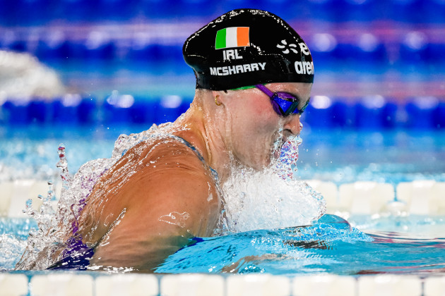 Mona McSharry claims third medal at European Aquatics Championships
