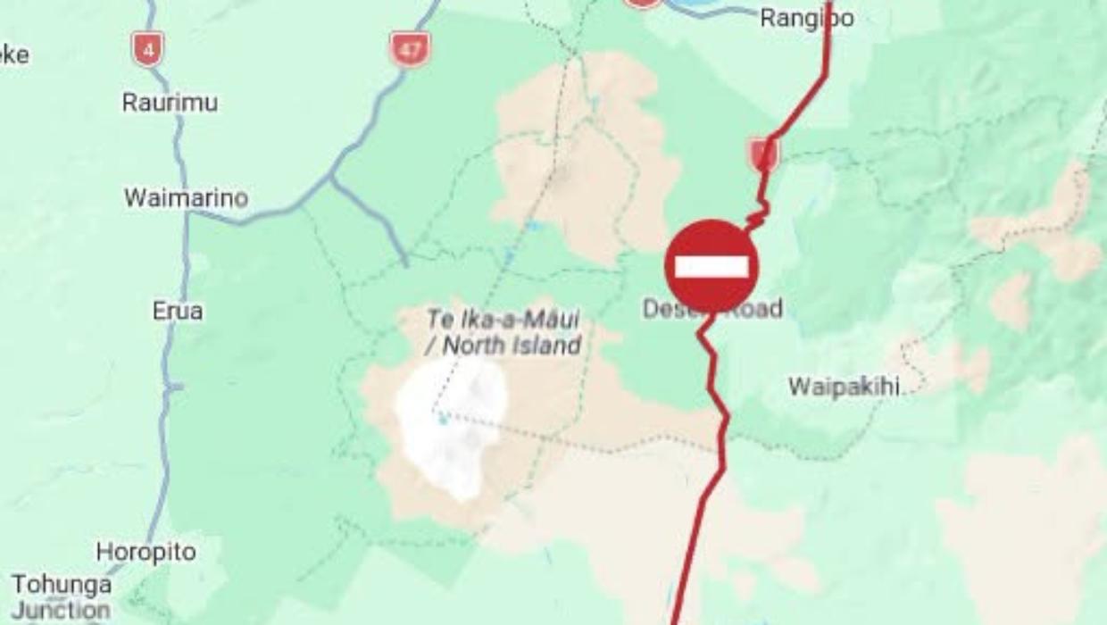Snow closes Desert Road after bitterly cold start to the week