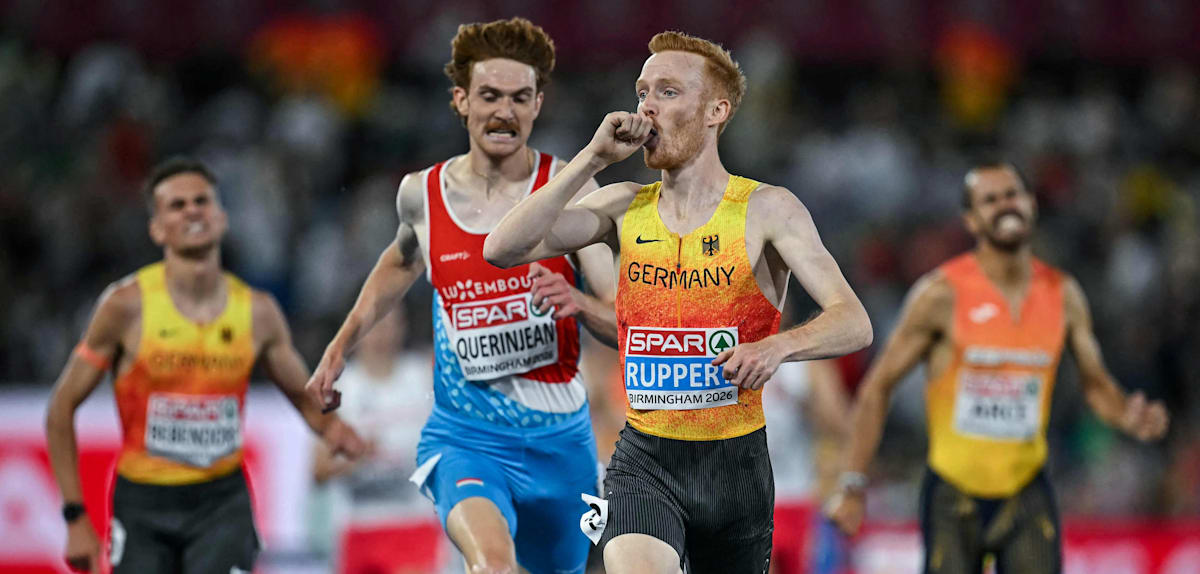 Hindernisläufer Ruppert triumphiert mit historischem EM-Gold