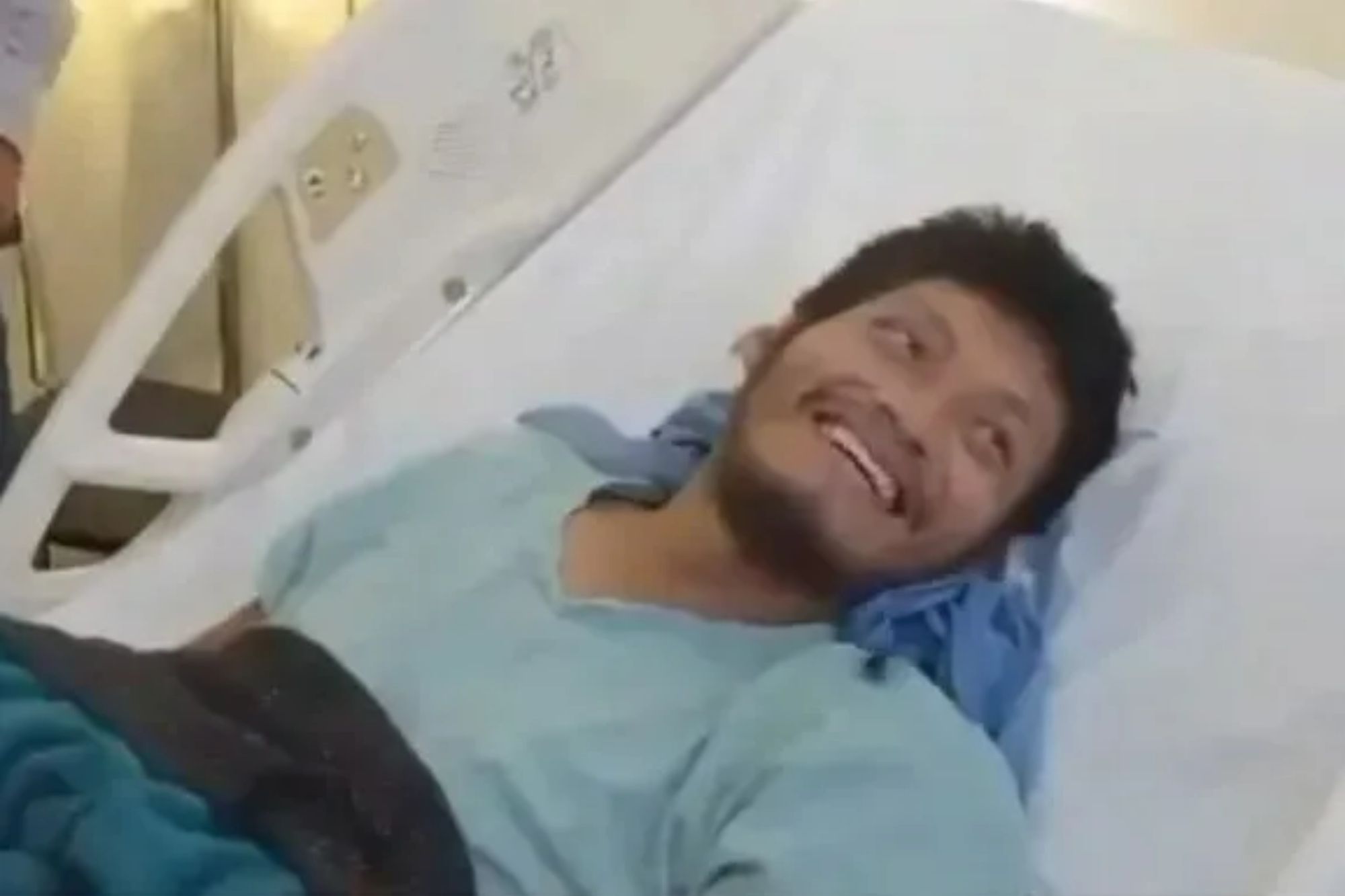 Missing fisherman, 31, rescued ALIVE after spending 15 days trapped 300ft down pitch-black underwater cave