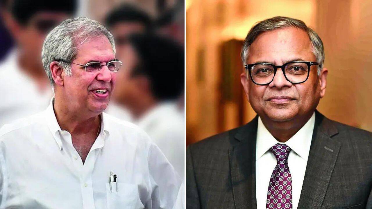 Before Chandrasekaran's exit, he & Noel Tata separately briefed govt on rift, concerns