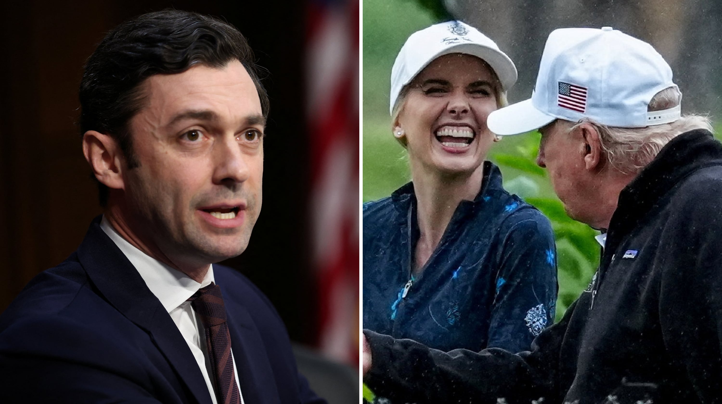 Dem Star Roasts Trump for Obsession With Blonde Companion, 35