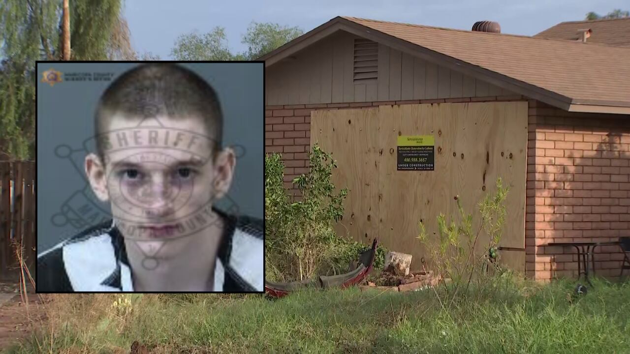Man arrested after intentionally driving into home of ex-partner, Mesa police say