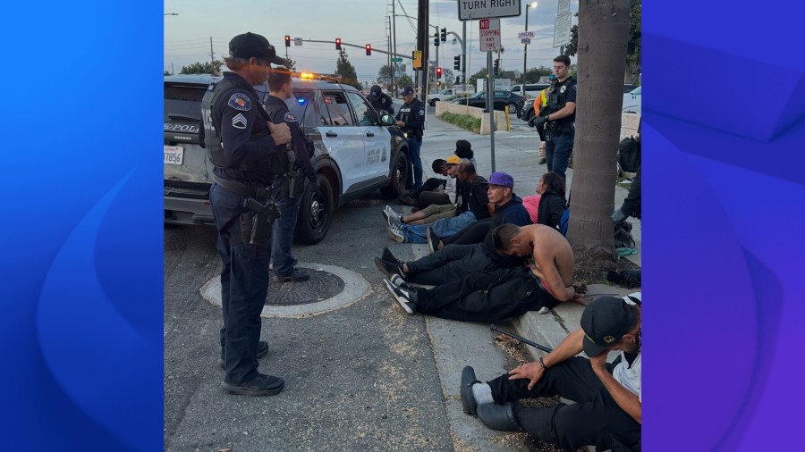 Orange County city arrests 69 people during homeless sweep