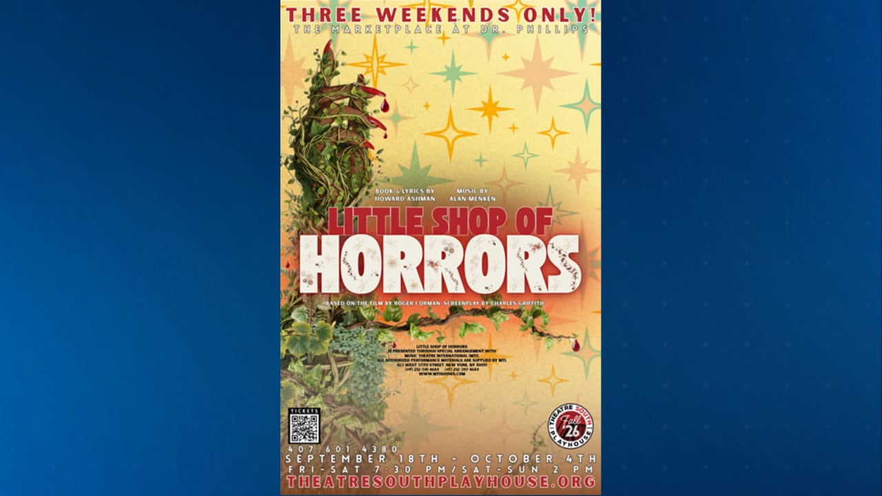 Theatre South Playhouse will stage Little Shop of Horrors this fall