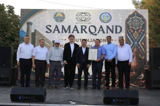 Samarkand is designated as a World Craft City