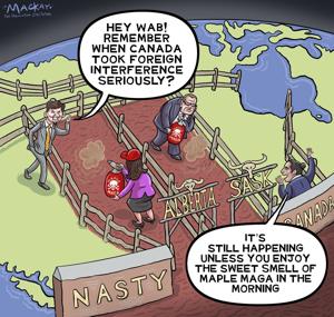 Graeme MacKay: Two-minute penalty for foreign interference