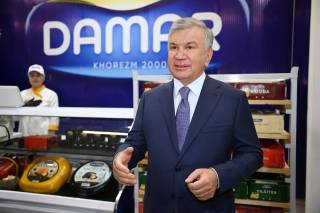 President Shavkat Mirziyoyev visits dairy production enterprise