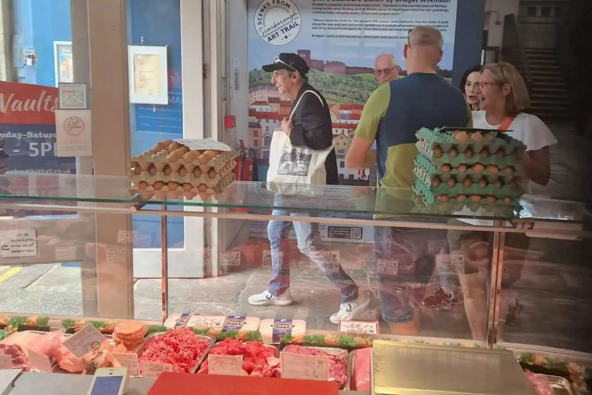 Iconic US rocker spotted shopping in Scarborough market — would you have noticed him?