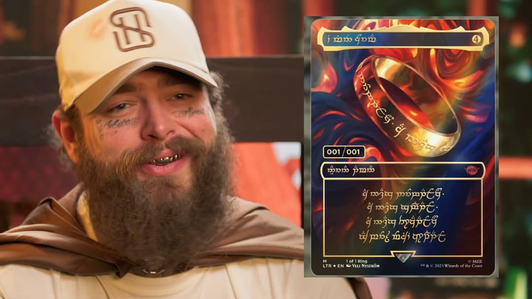 Post Malone actually plays his $2 million Magic: The Gathering card ‘One Ring’ in real game