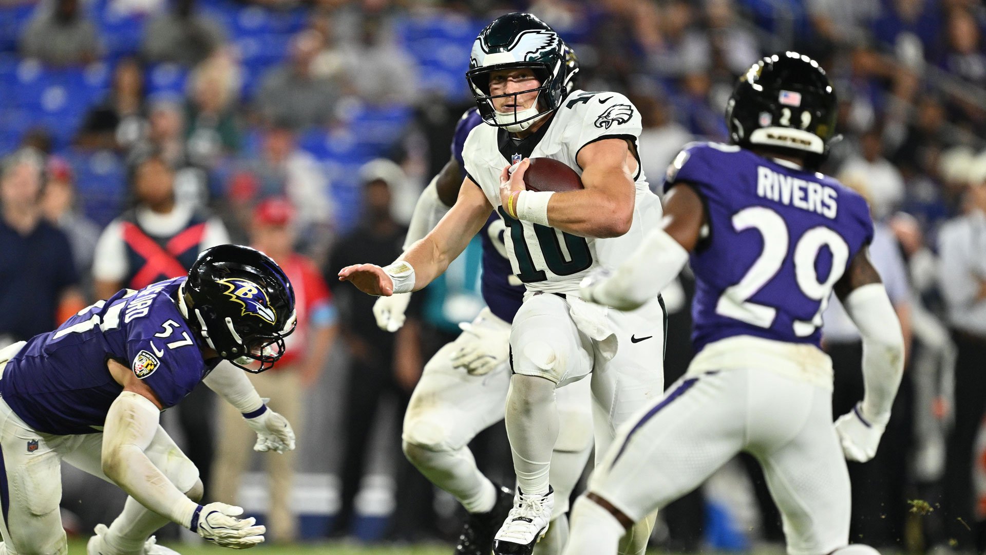 Cole Payton brings juice to an otherwise lifeless Eagles preseason opener