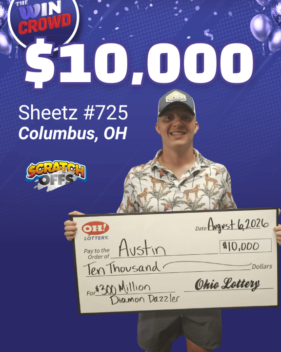 'Not how adult life goes': Ohio man wins $10K on 18th birthday