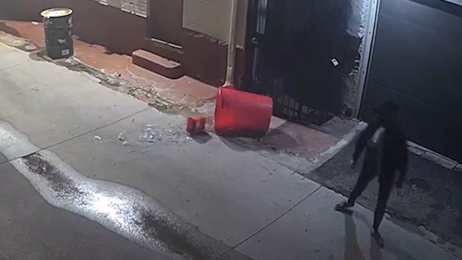 Denver tattoo shop vandalized with used biohazard needles and fake blood dumped on doorstep