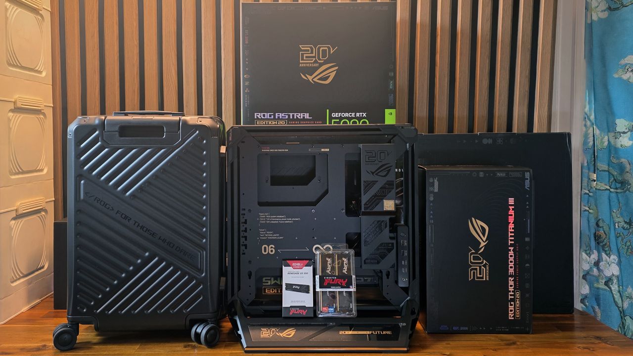 Asus ROG Edition 20 gaming PC build – A pretty powerhouse PC that next to no one can afford