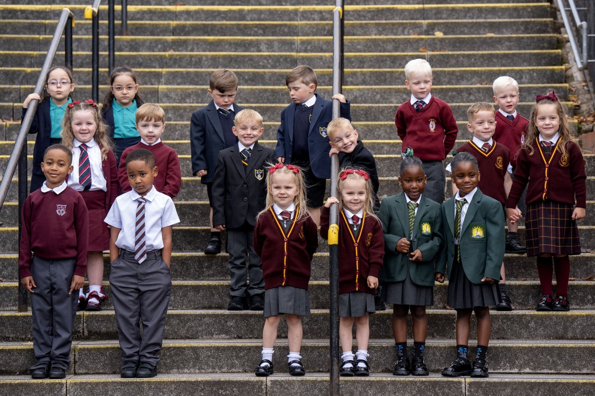 The nine sets of twins ready to start primary school in one area of Scotland