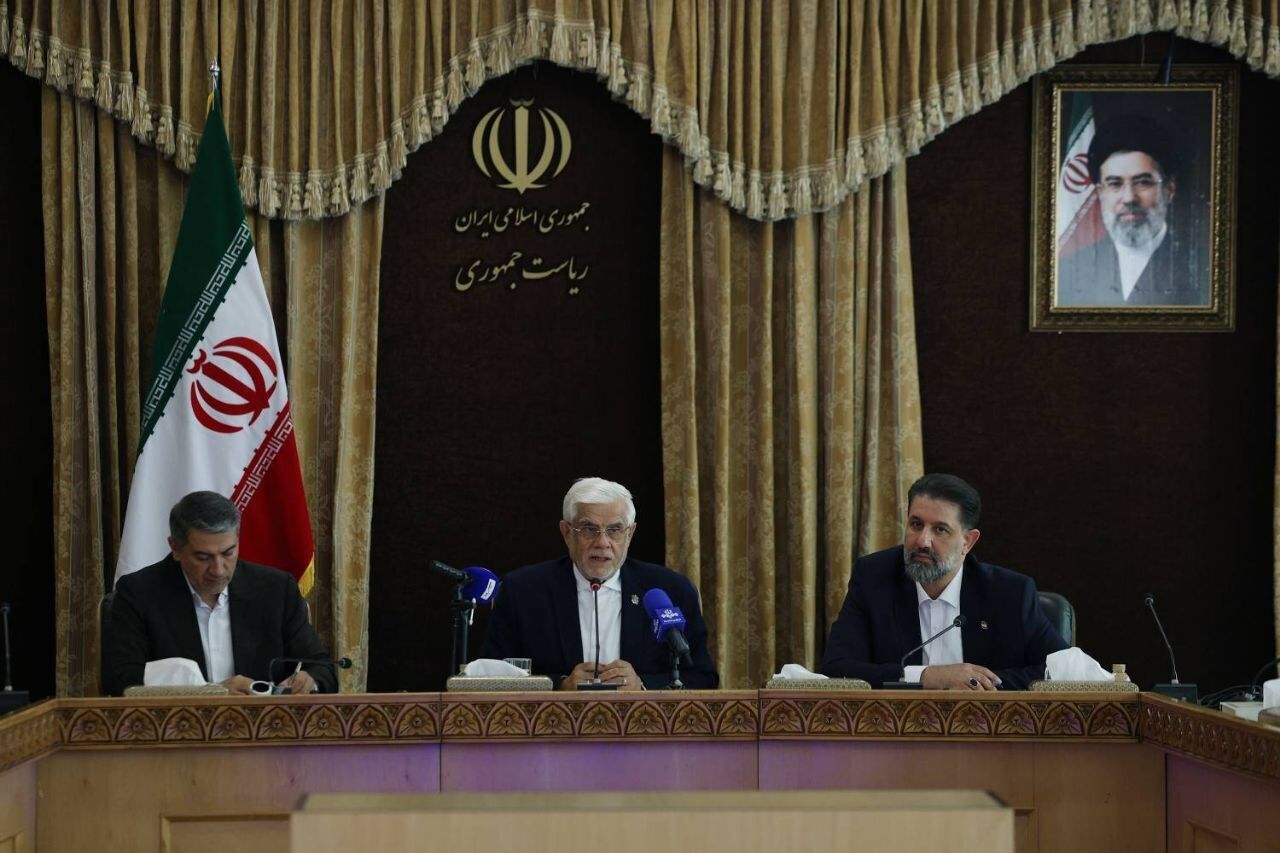 Aref says enemies seek to destabilize Iran through economic, social pressure