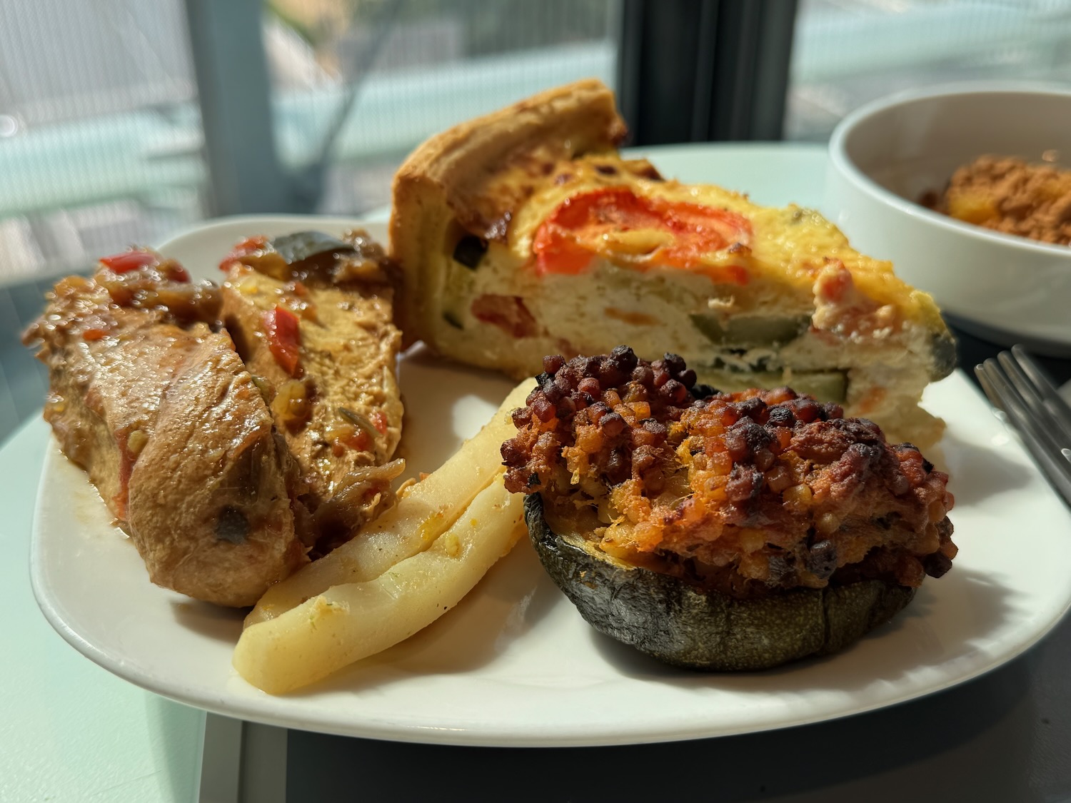 No Sauna, But A Delicious Lunch In Air France Lounge