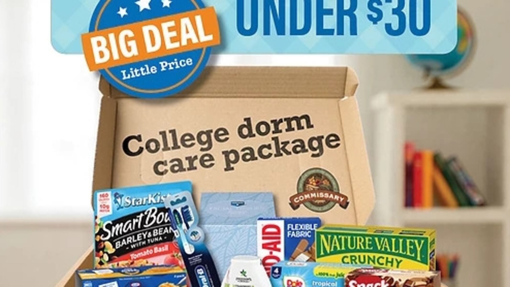 Back-to-school savings: Military grocery store promo offers dorm essentials for under $30