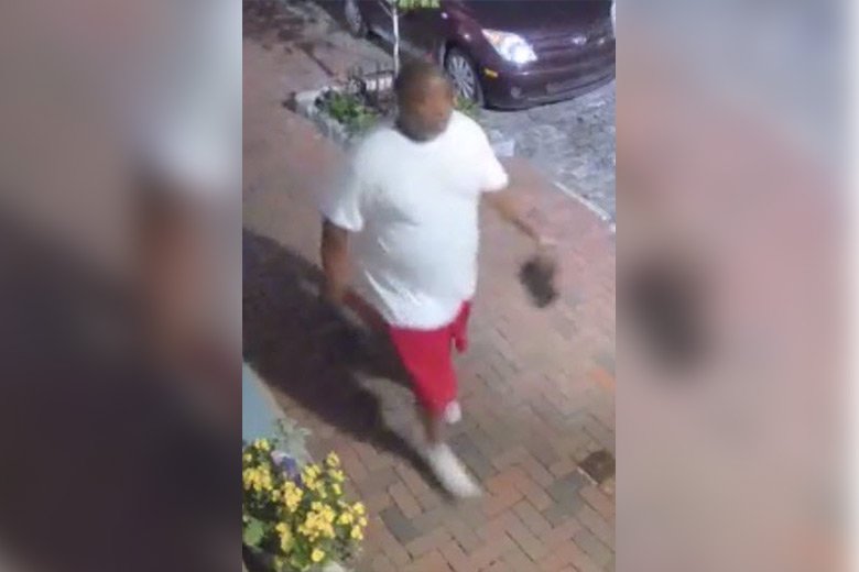 Caught on Cam: Man sought after mother, son robbed at gunpoint in Society Hill