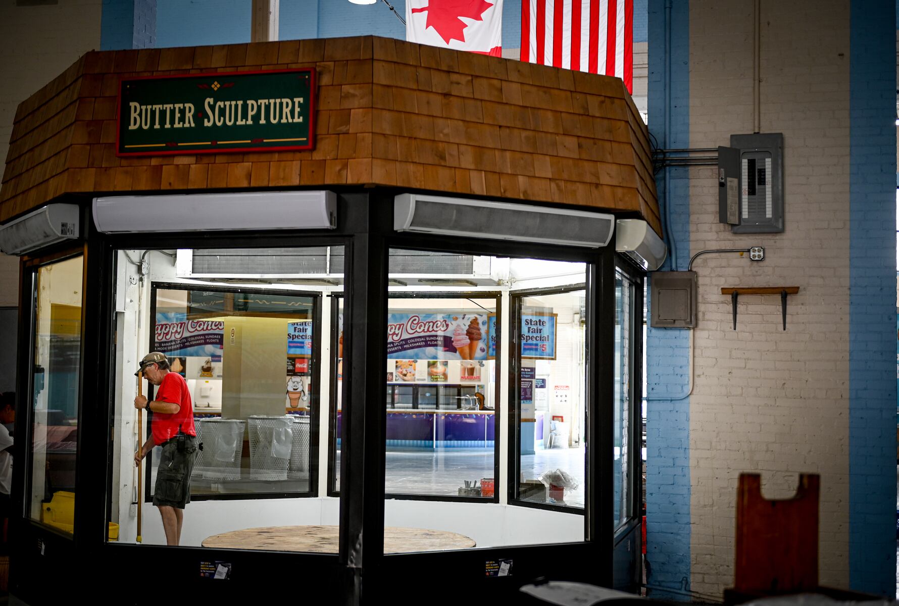 The NYS Fair’s most closely guarded 800 pounds of butter have arrived
